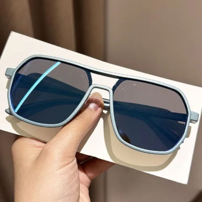 Vintage Fashion De - Lunettes de soleil carrées vintage pour