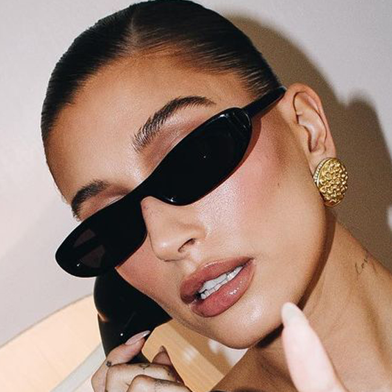 Vintage Fashion De - Lunettes de soleil ovales à monture