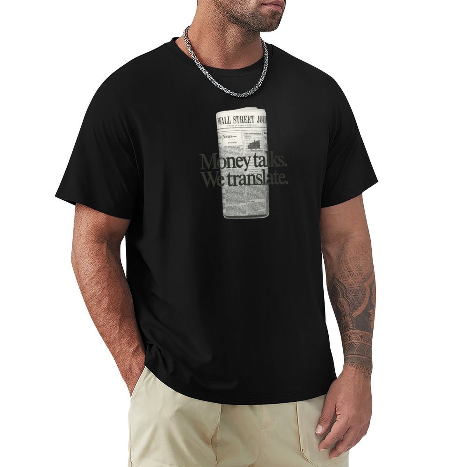 Vintage Fashion Journal - T-shirt vintage Wall Street Journal, t-shirt