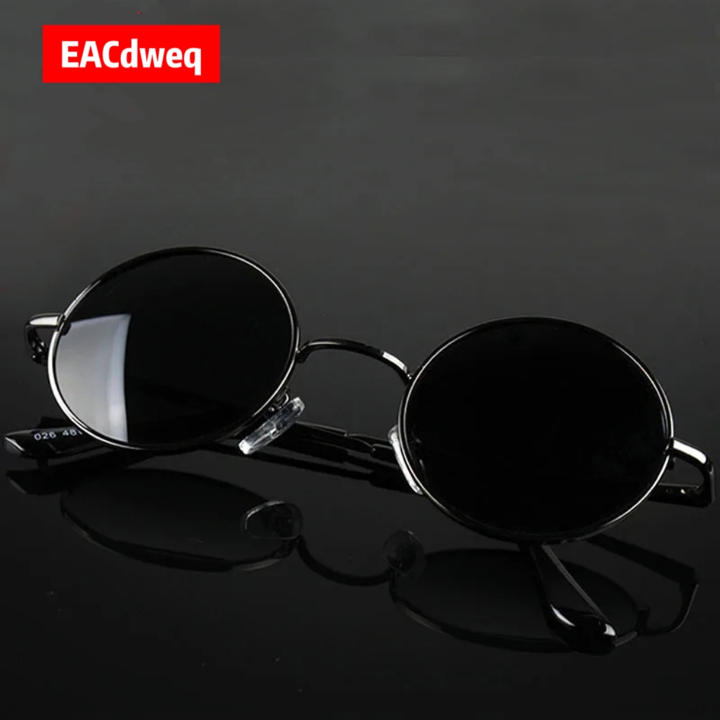Vintage Fashion Aesthetic - Lunettes de soleil rondes rétro vintage