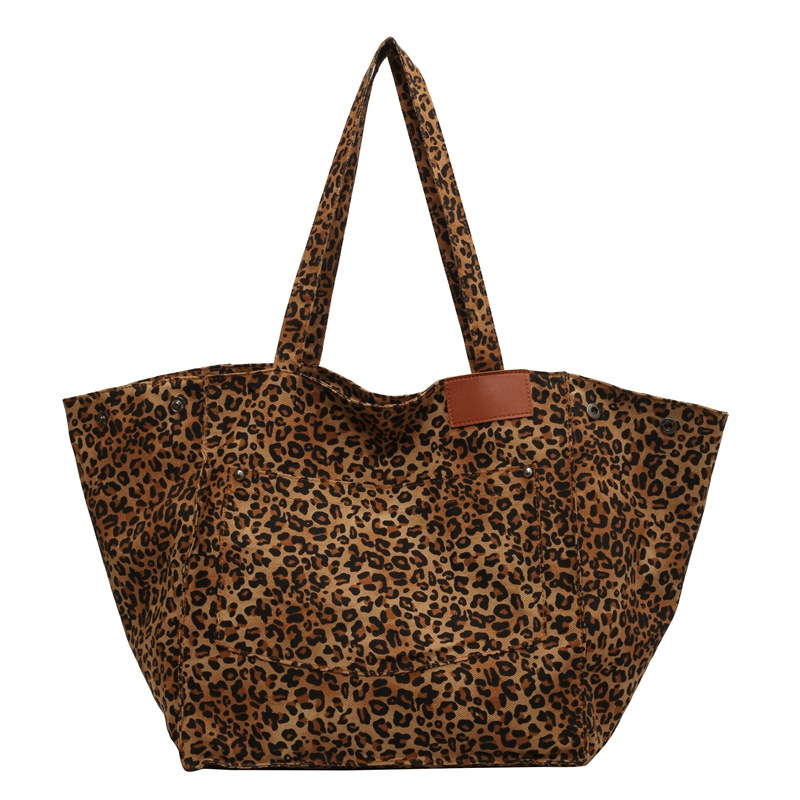Sac fourre-tout à motif léopar - Vintage Fashion Shop avis et prix