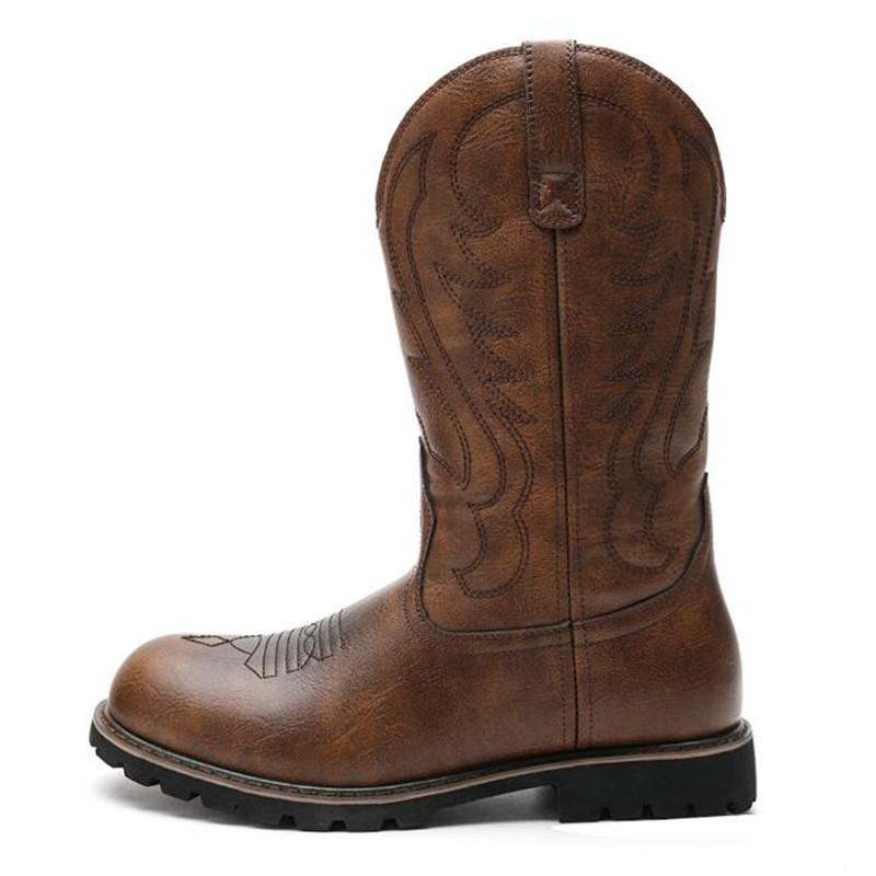 Bottes de cowboy à enfiler pou - Vintage Fashion Aesthetic avis et prix