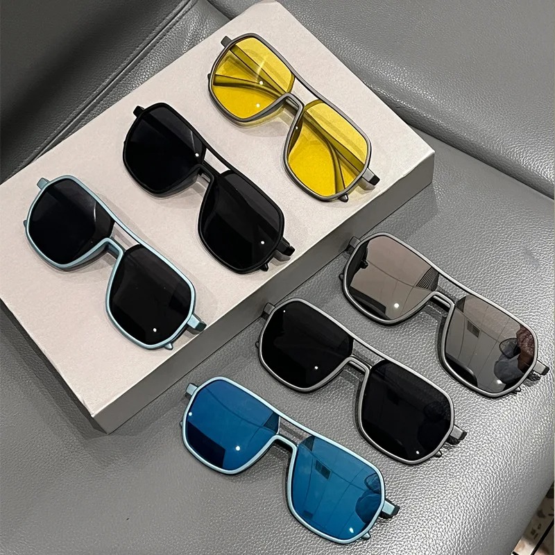 Lunettes de soleil carrées vin - Vintage Fashion De avis et prix