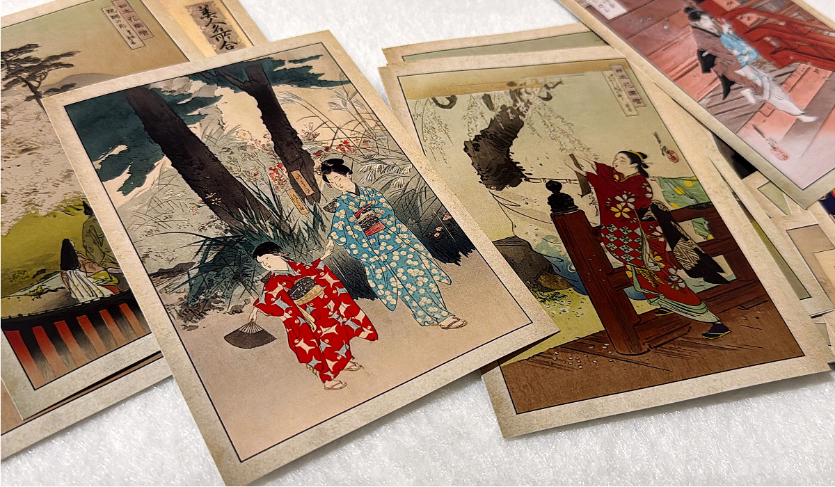Cartes postales de photographi - Vintage Fashion Journal avis et prix