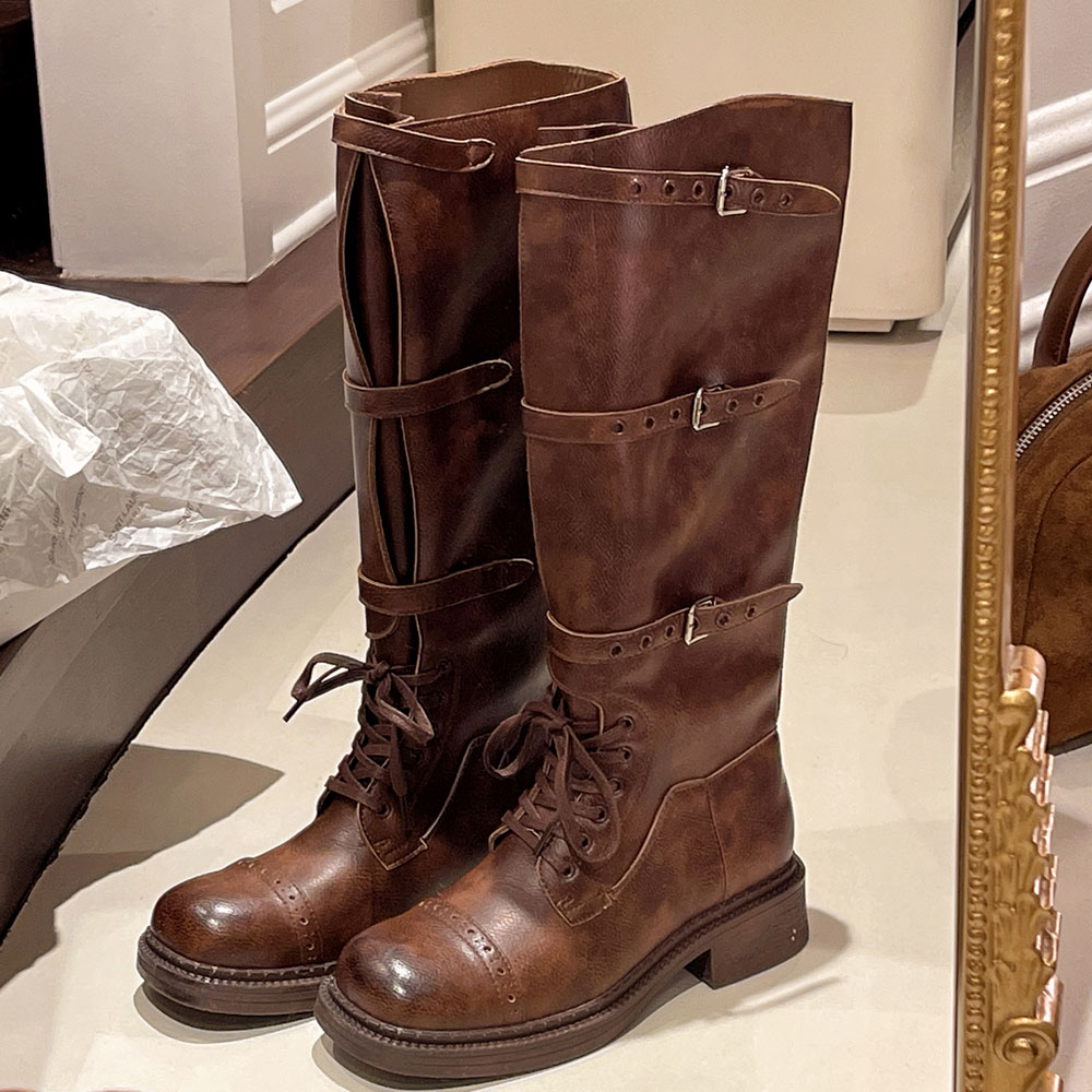 Bottes hautes pour femmes Vint - Vintage Fashion Style avis et prix