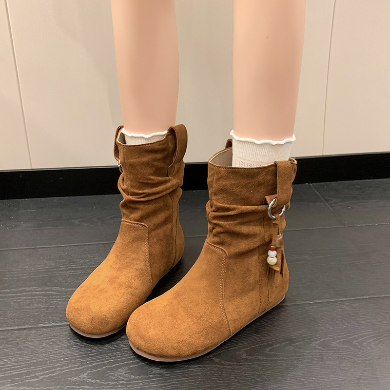 2025 automne nouvelles bottes  - Vintage Fashion De avis et prix