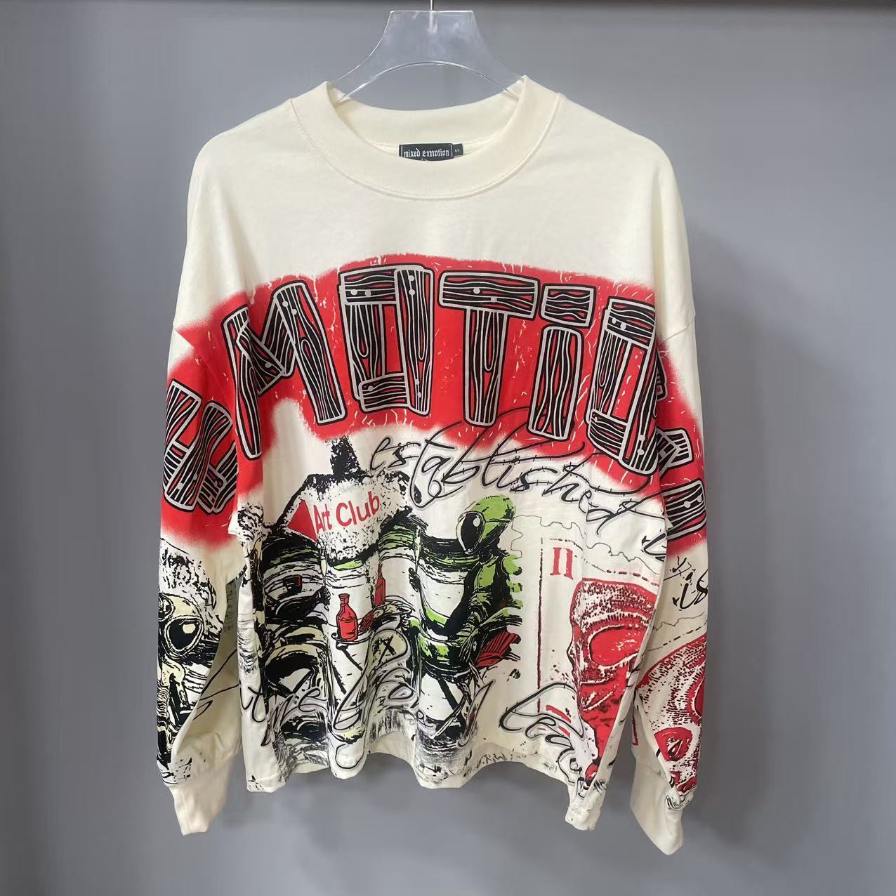 T-shirt à manches longues MIXE - Vintage Fashion Style avis et prix