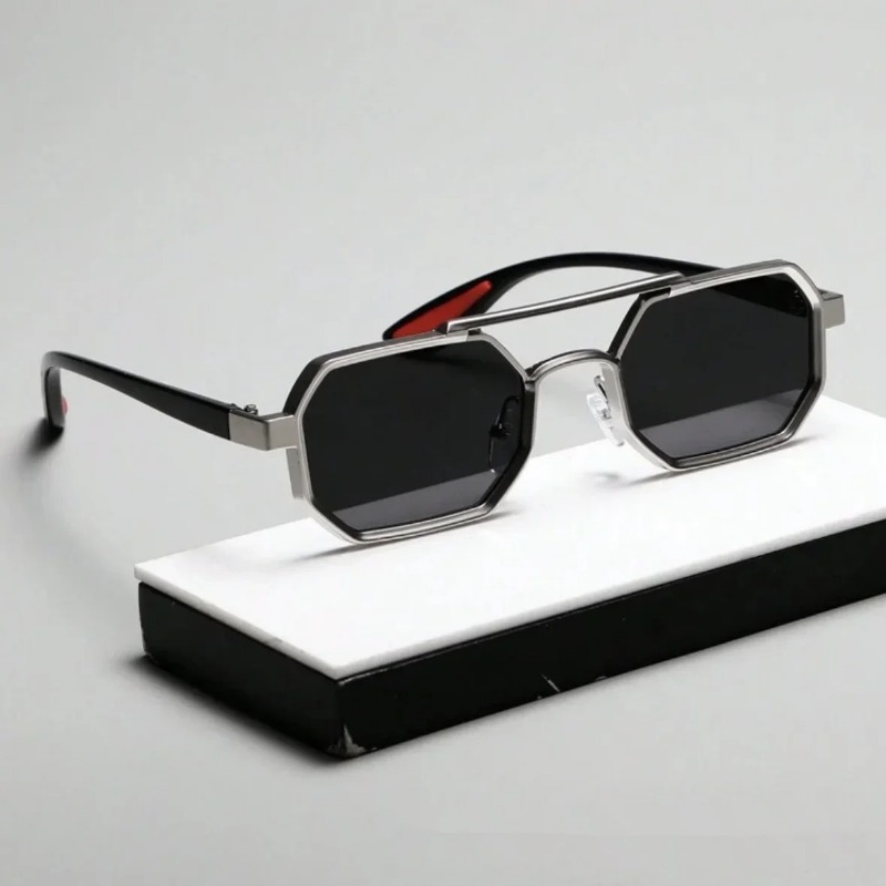 Lunettes de soleil carrées vin - Vintage Fashion De avis et prix
