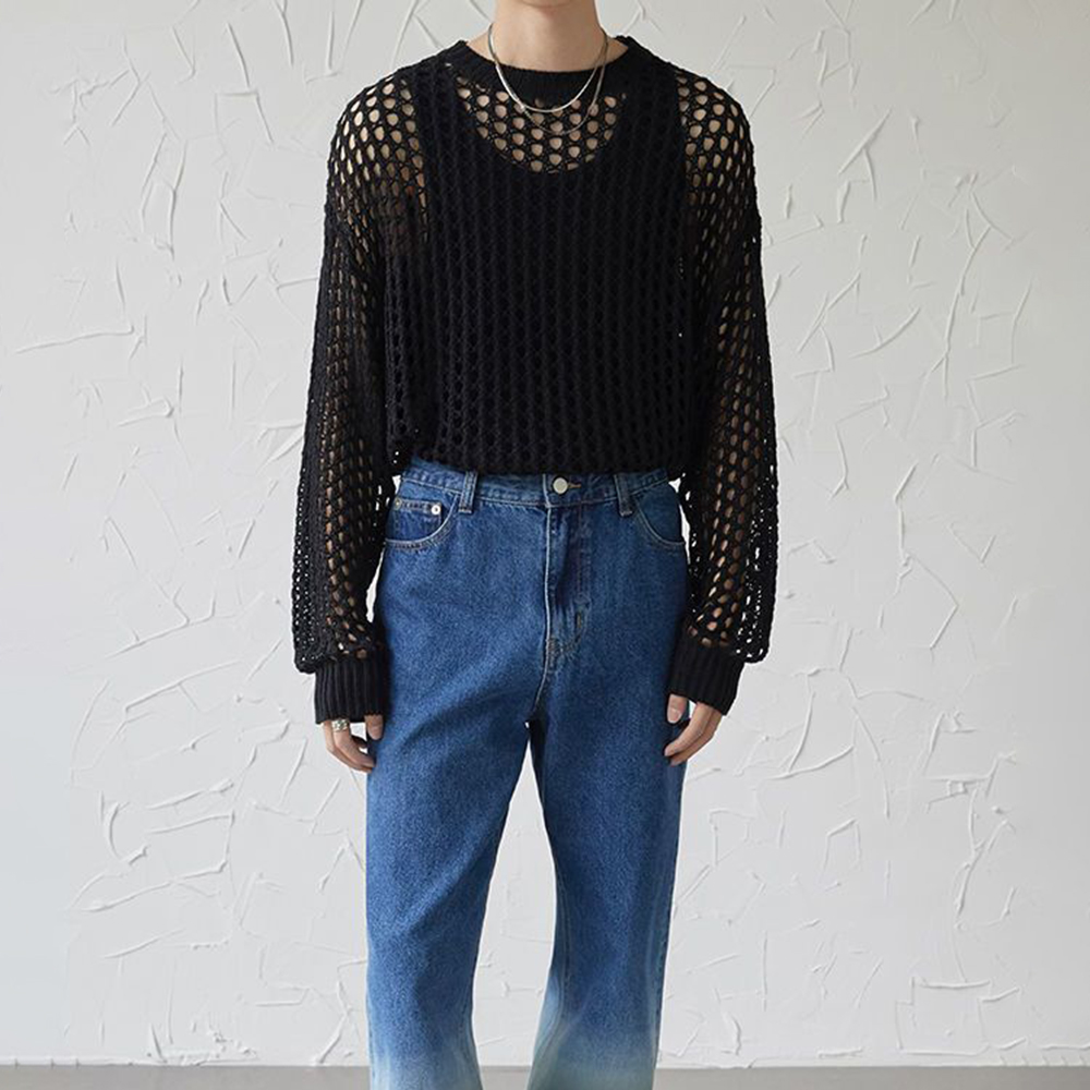 Tenues ajourées Y2k pour homme - Vintage Fashion Outfits Men avis et prix