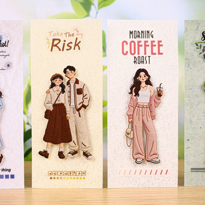 Pack d'autocollants vintage po - Vintage Fashion Journal avis et prix