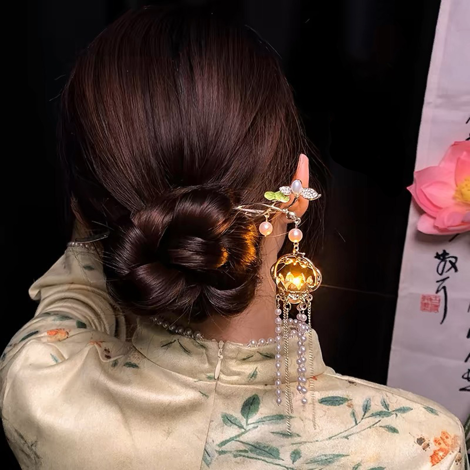 Épingle à cheveux à fleurs lum - Vintage Fashion Shop avis et prix