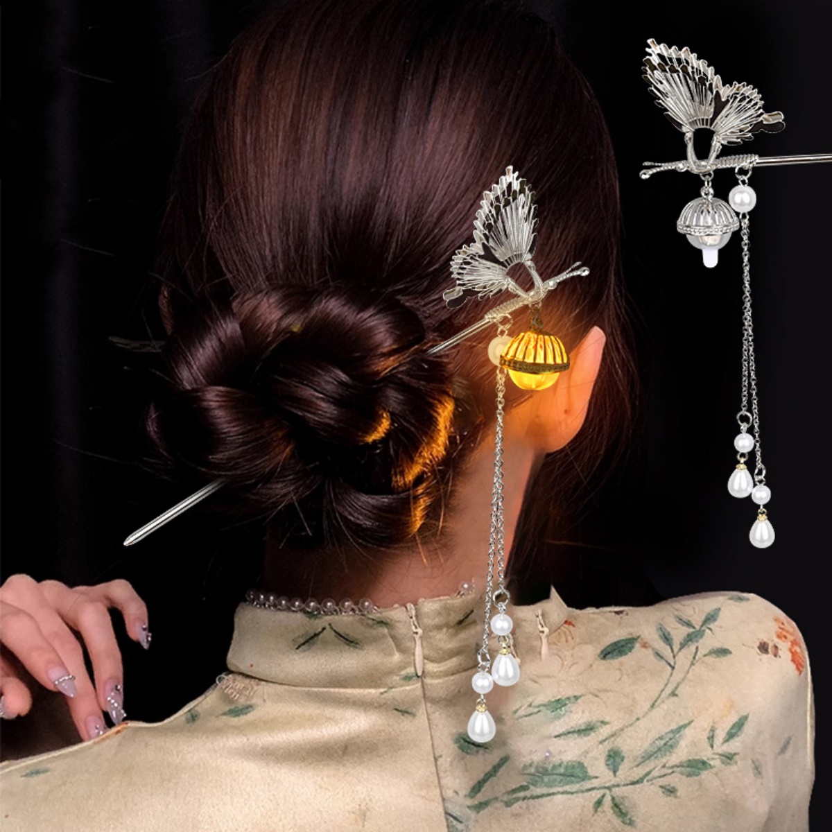 Épingle à cheveux à fleurs lum - Vintage Fashion Shop avis et prix