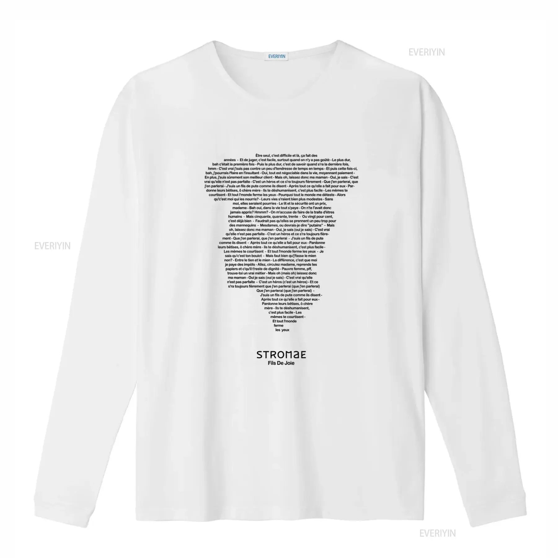 T-shirt imprimé avec les parol - Vintage Fashion De avis et prix