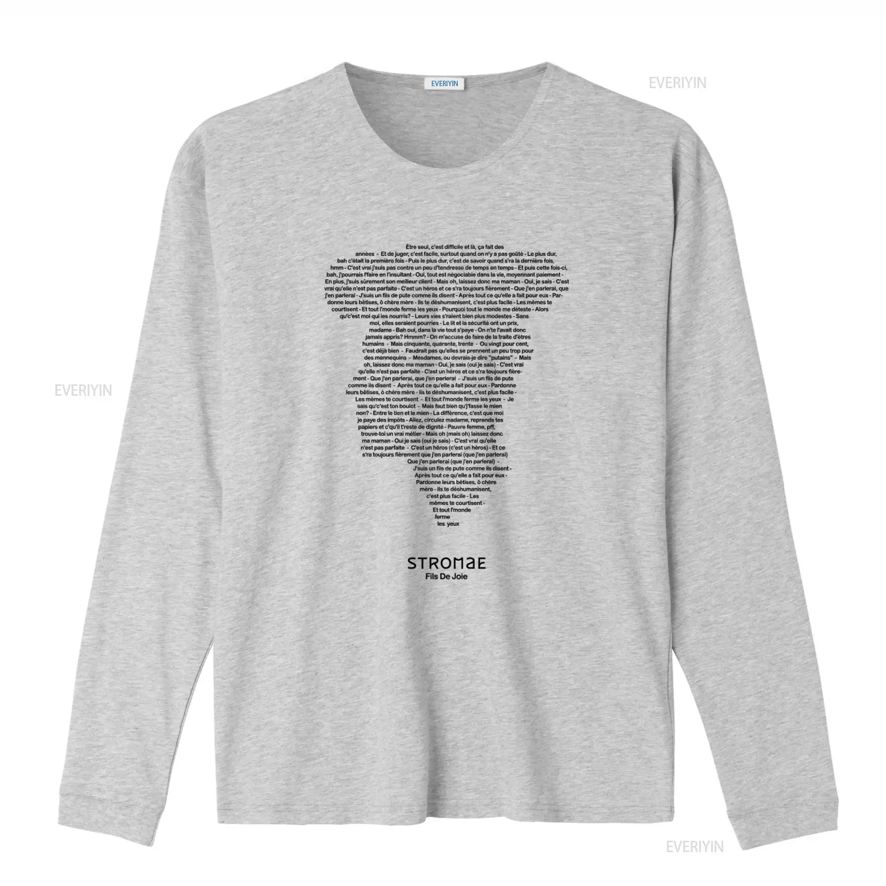 T-shirt imprimé avec les parol - Vintage Fashion De avis et prix