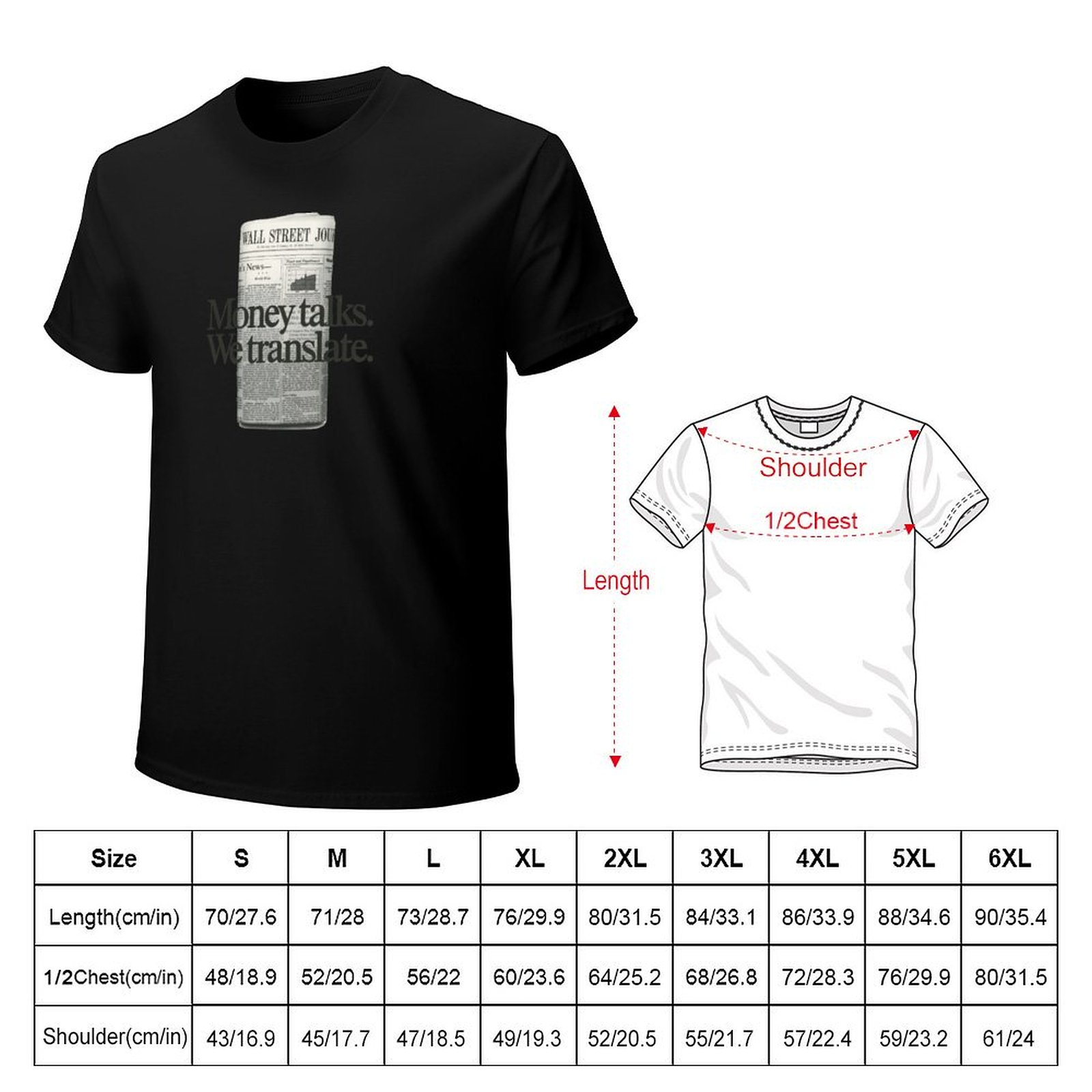 T-shirt vintage Wall Street Jo - Vintage Fashion Journal avis et prix