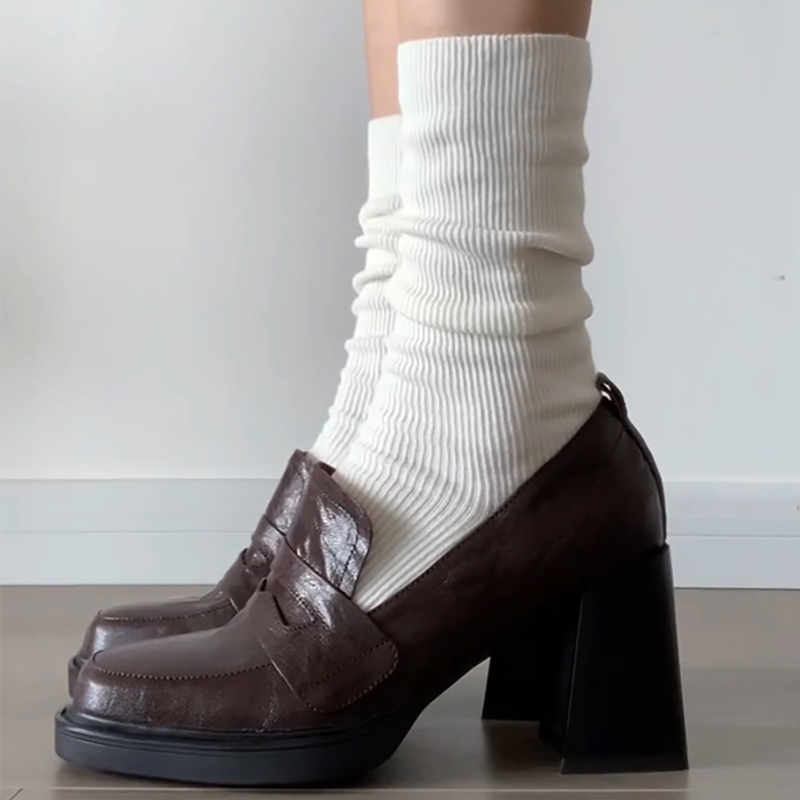 Mocassins à enfiler peu profon - Vintage Fashion Aesthetic avis et prix