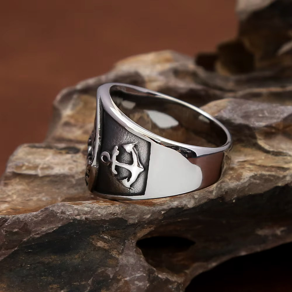 Bague Chevalière Vintage Nauti - Vintage Fashion Outfits Men avis et prix