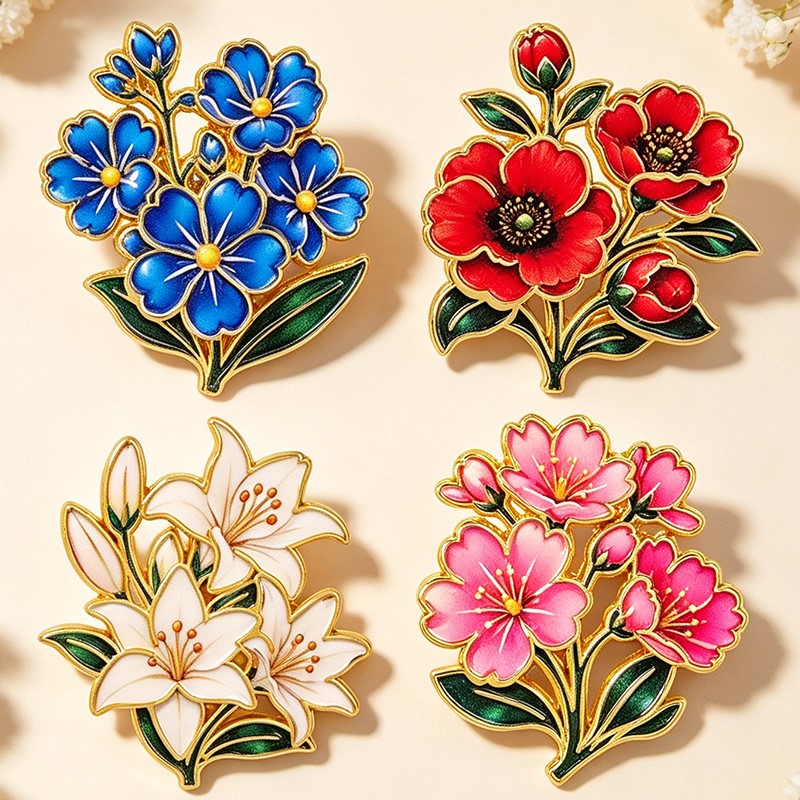 Broche Émail Vintage Mignonne  - Vintage Fashion Stores avis et prix