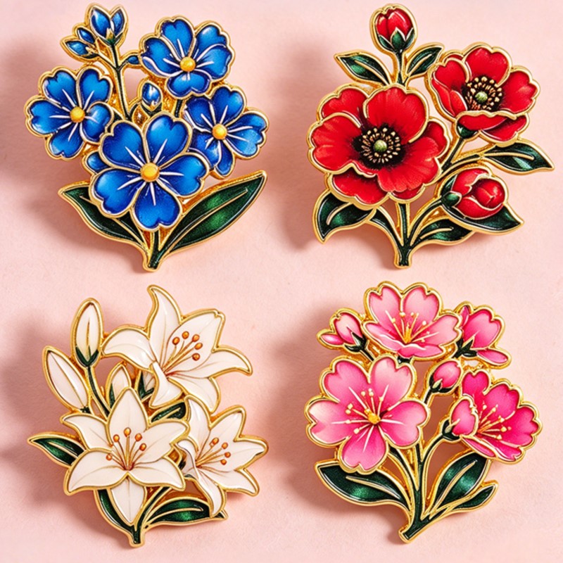 Broche Émail Vintage Mignonne  - Vintage Fashion Stores avis et prix